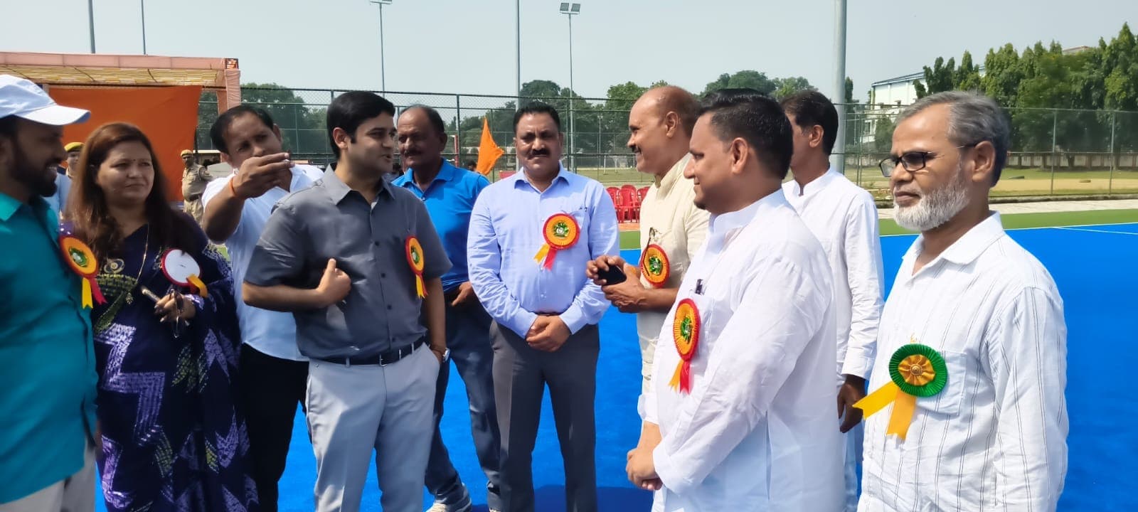 खेल प्रतिभाओं का केंद्र बना मऊ राज्य स्तरीय जूनियर बालिका हॉकी प्रतियोगिता का भव्य शुभारंभ